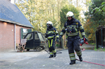 Prio 1 Woningbrand NB Middel BR Keet Hok Schuurtje Wyldpaed Kollumerzwaag